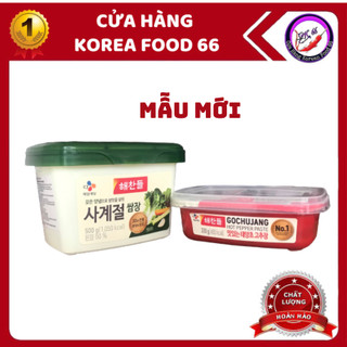Tương ớt hàn quốc 200g và tương trộn hàn quốc 500g