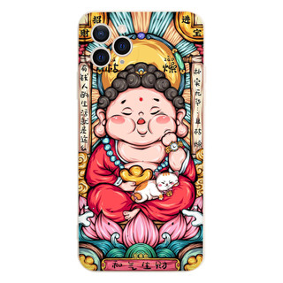 Ốp Điện Thoại Mềm Hình Phật bà tiề.n tài Cho iPhone 14 13 12 11 Pro Max Xs Max Xr X 7 8 6 6s Plus eh479