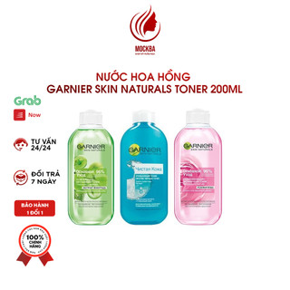  Nước Hoa Hồng Garnier Hàng Nga Skin Naturals Toner 200ml Dưỡng Ẩm Hỗ Trợ Sáng Da Dùng Cho Da Khô Và Da Nhạy Cảm 