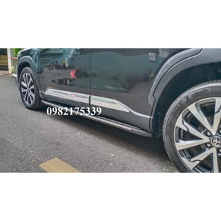 Nẹp sườn xe Toyota Cross. nhựa mạ crom hàng cao cấp - Bản to siêu đẹp