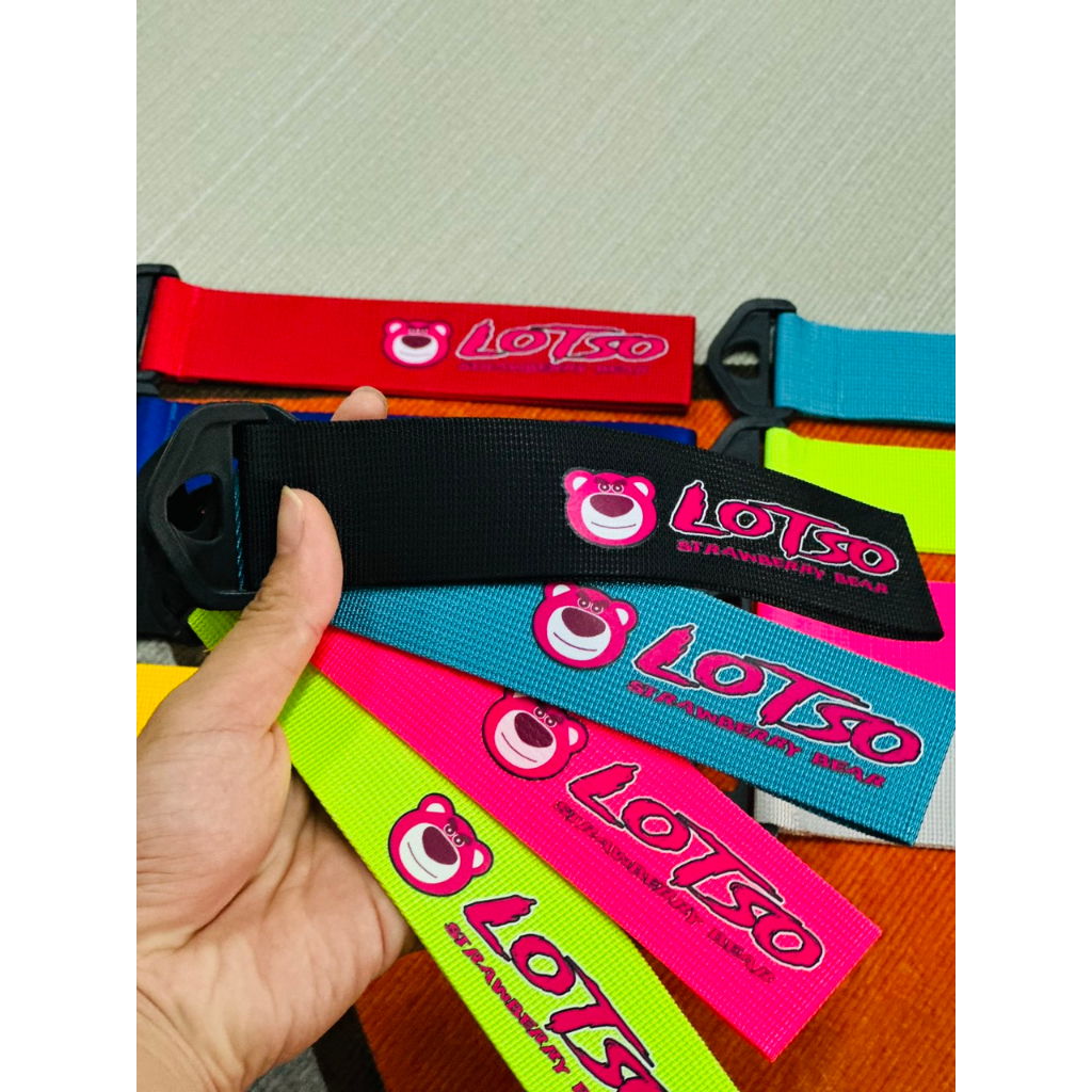 Móc Dây Cảng Hình Gấu Dâu siêu Kute