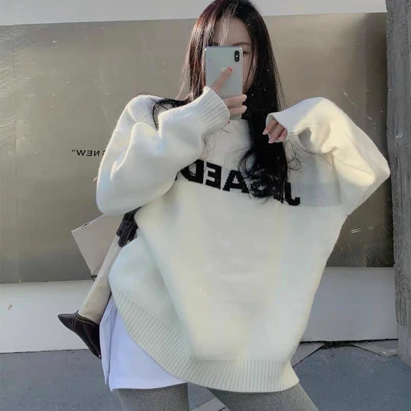 Áo len Nữ ilsaedn dày phối dủ màu hot nhất trong đông 2023. | BigBuy360 - bigbuy360.vn