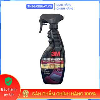 Chai xịt tăng độ bóng sơn ô tô 3m 39034lt gloss enhancer 400ml - hàng chính hãng