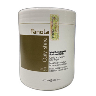 🇮🇹Fanola🇮🇹 Kem hấp tái tạo dành cho tóc uốn xoăn Fanola Shine Curly and Wavy Hair Mask 1000ml