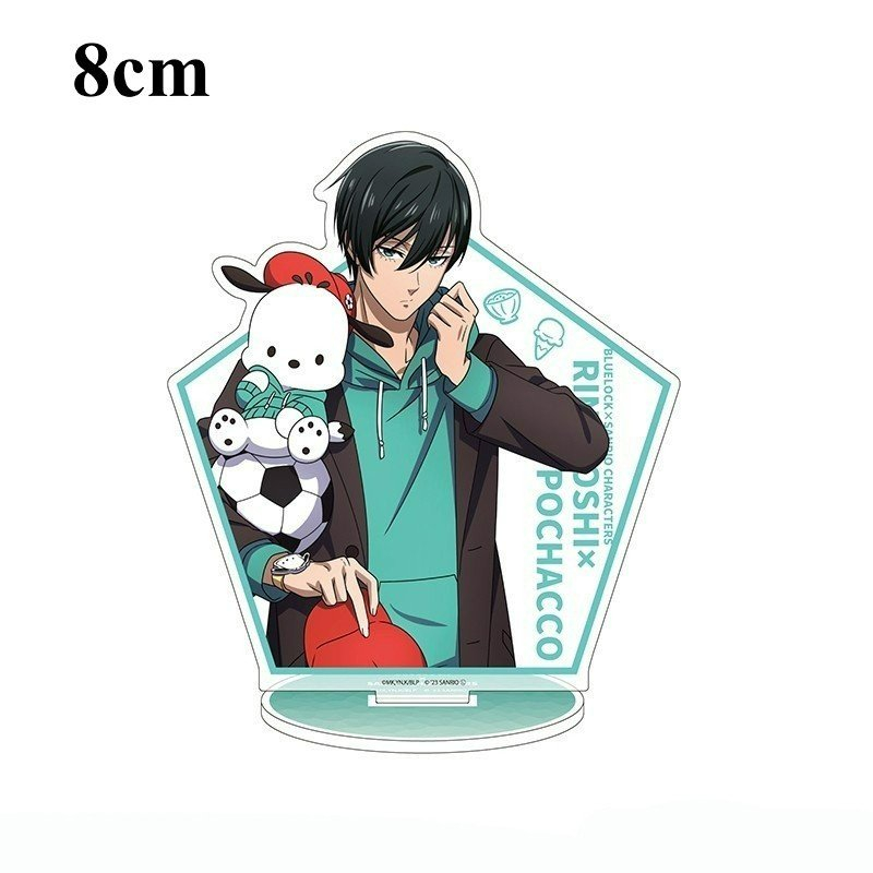 MÔ HÌNH Standee BLUE LOCK ver SANRIO hello kitty kuromi my melody acrylic anime mica chibi trang trí trưng bày