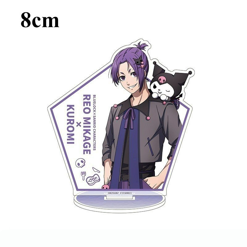 MÔ HÌNH Standee BLUE LOCK ver SANRIO hello kitty kuromi my melody acrylic anime mica chibi trang trí trưng bày