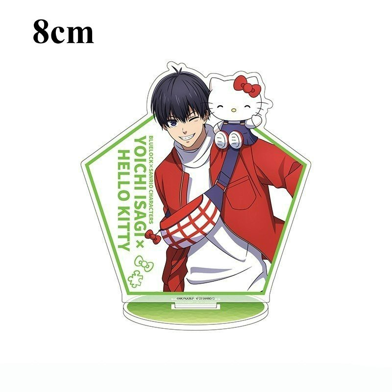 MÔ HÌNH Standee BLUE LOCK ver SANRIO hello kitty kuromi my melody acrylic anime mica chibi trang trí trưng bày