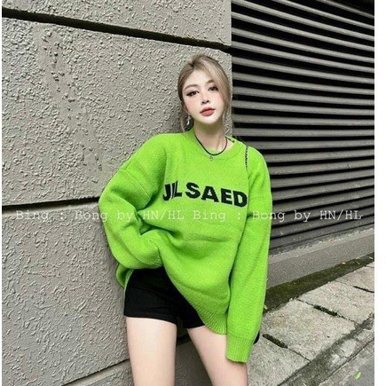 Áo len Nữ ilsaedn dày phối dủ màu hot nhất trong đông 2023. | BigBuy360 - bigbuy360.vn