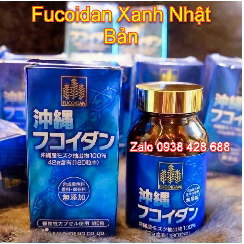 Fucoidan Xanh Nhật Bản - FUCOIDAN OKINAWA 180V