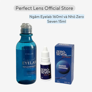 Nước ngâm rửa lens, kính áp tròng và nhỏ cấp ẩm Eyelab Perfect Lens