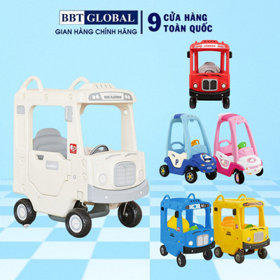 Xe chòi chân cho bé 1 tuổi, ô tô trẻ em cảnh sát có nhạc BBT Global Z06