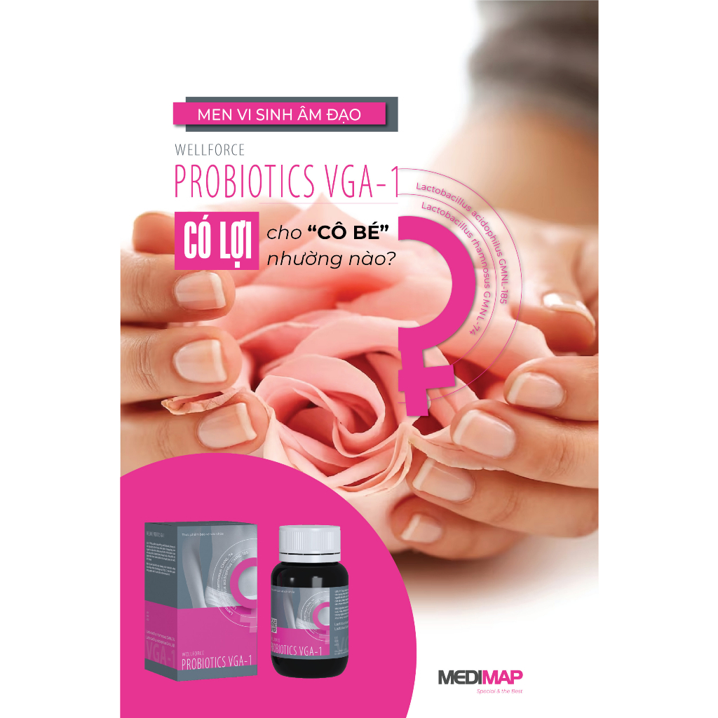 Men vi sinh âm đạo Wellforce Proiotic VGA-1