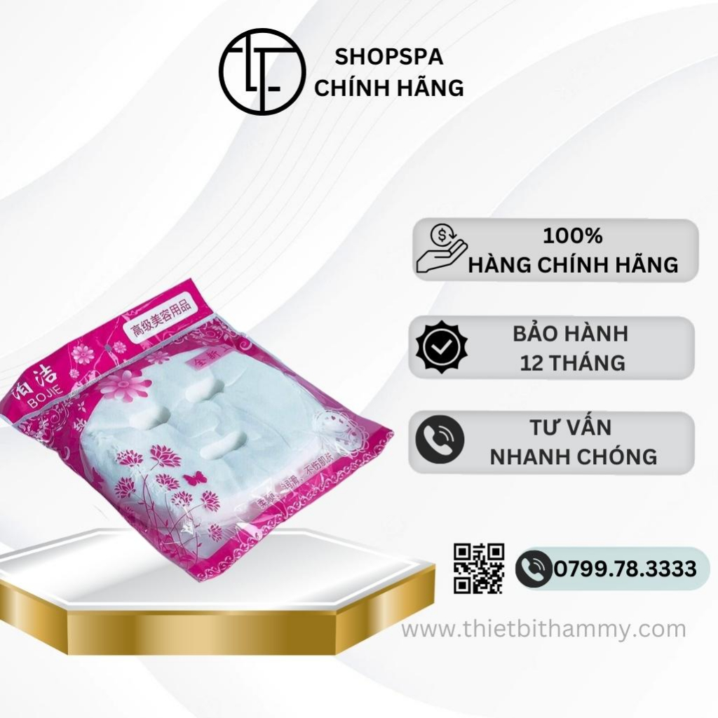 Gói 100 miếng mặt nạ giấy khô
