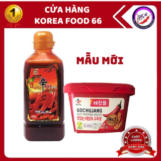 Tinh Dầu Ớt Cấp Độ 550g và Tương Ớt Hàn Quốc 500g