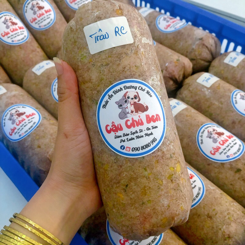 1KG TRÂU XAY RAU CỦ - Hàm Lượng Dinh Dưỡng Cao