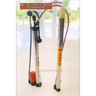 Ống bơm inox siêu đẹp dùng bơm xe máy - xe đạp điện - xe đạp.