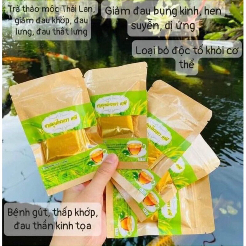SET 5 GÓI TRÀ THẢO MỘC TEA TEPEE THÁI LAN HỖ TRỢ XƯƠNG KHỚP,GÚT PHONG THẤ
