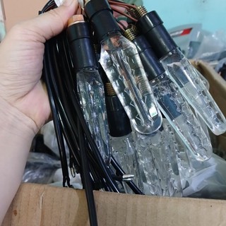 Đèn xin nhan xe điện đời mới, pha led xin nhan m133, sử dụng 48v