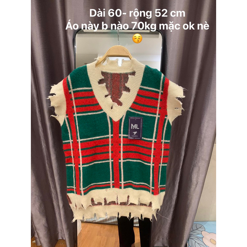 Áo gile, áo khoác gile, gile len, gile len ullzang, gile…