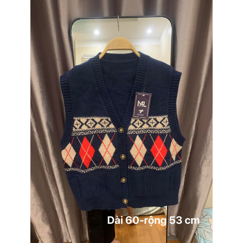Áo gile, áo khoác gile, gile len, gile len ullzang, gile…