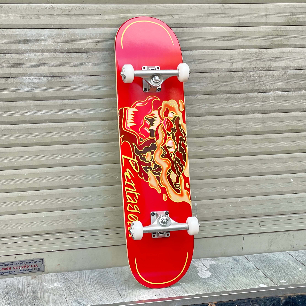 Ván trượt skateboard PENTAGON SPICETIGER COMPLETE 8.0