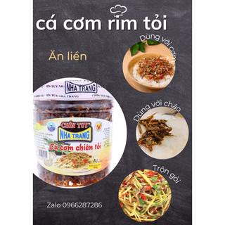Cá cơm chiên tỏi Chín Tuy.