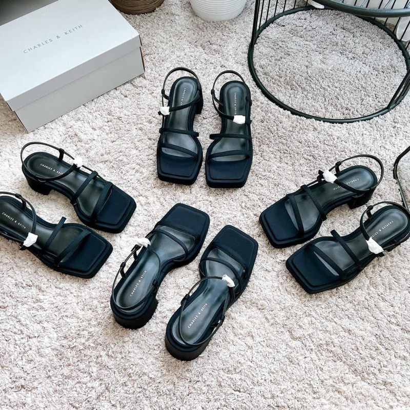 Giày SANDAL CNK BUCKLE FULL HỘP + túi giấy