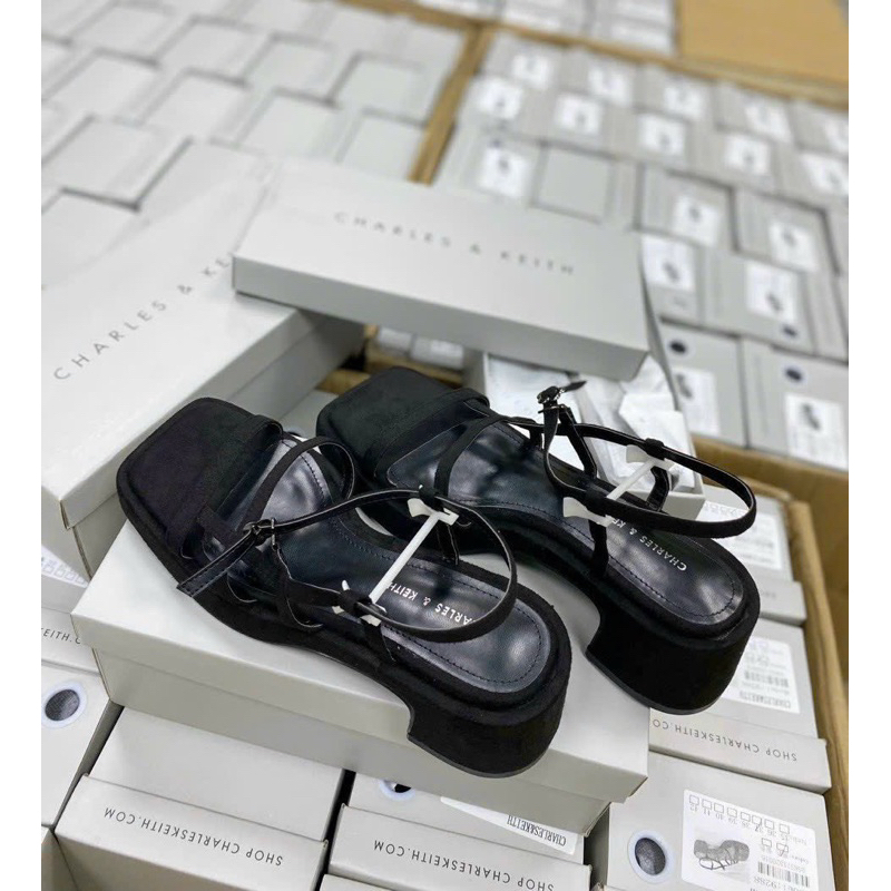 Giày SANDAL CNK BUCKLE FULL HỘP + túi giấy