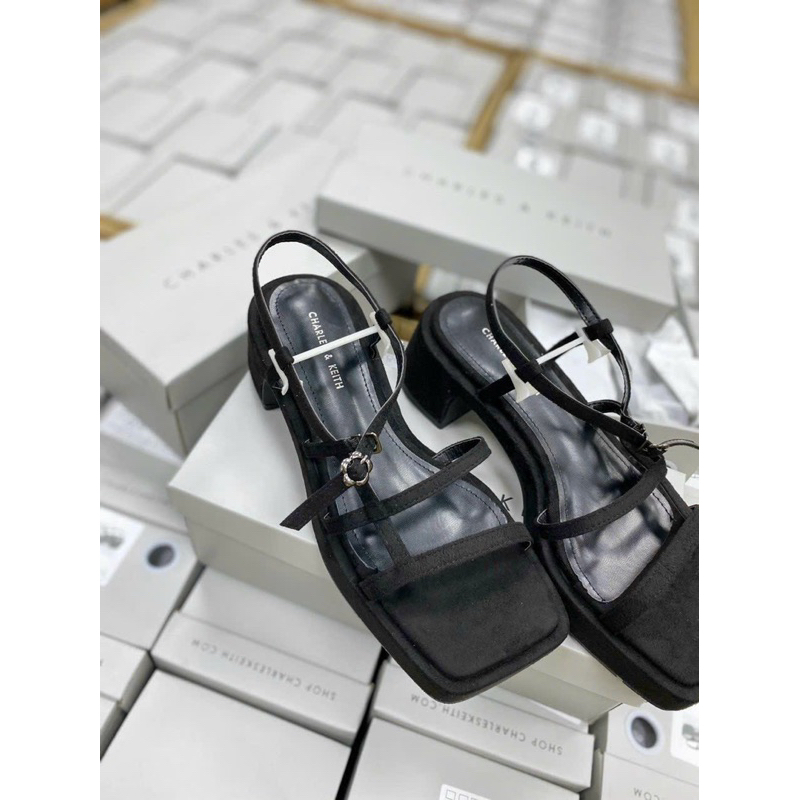 Giày SANDAL CNK BUCKLE FULL HỘP + túi giấy