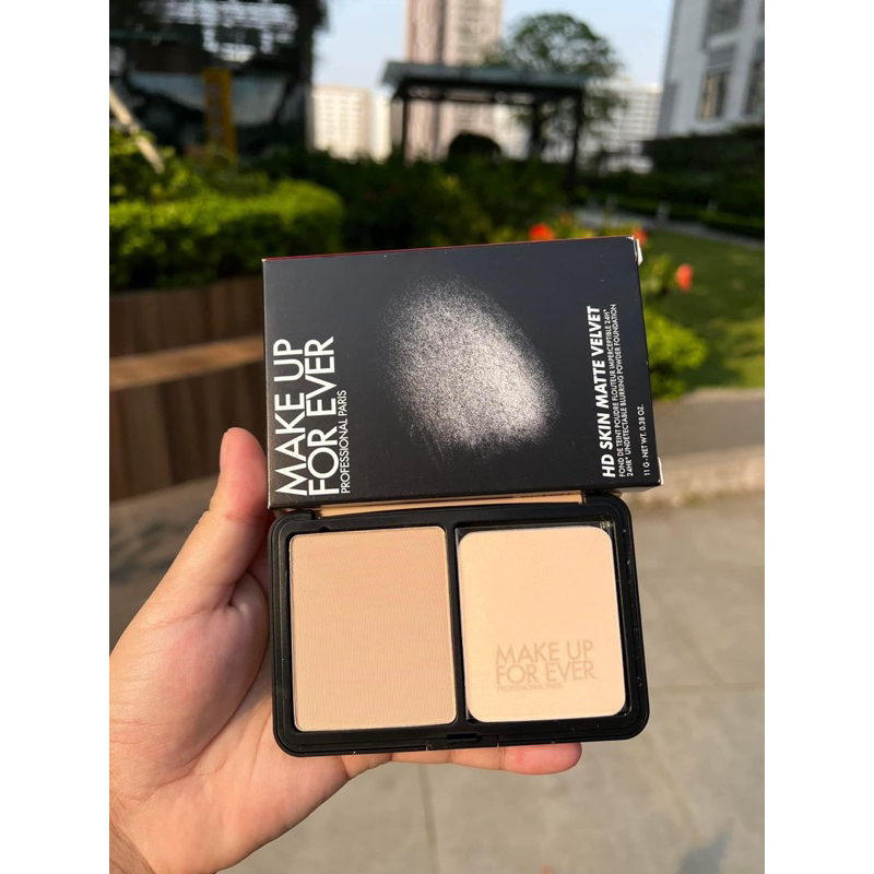 Phấn Nén Make Up For Ever HD Skin Matte Velvet - CHÍNH HÃNG