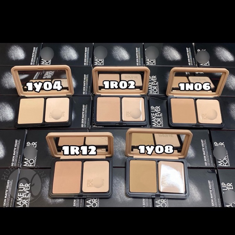 Phấn Nén Make Up For Ever HD Skin Matte Velvet - CHÍNH HÃNG