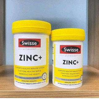 Kẽm Swisse Ultiboost Zinc , tăng sức đề kháng Zinc 120 viên