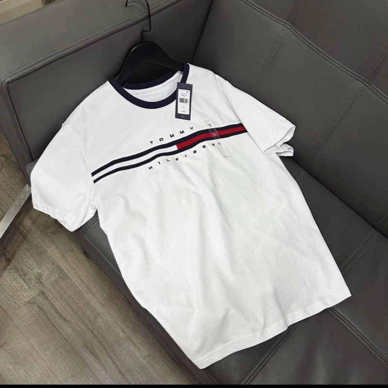 Áo thun Tommy chữ ký nam nữ mới nhất 2023-Áo thun Tommy cao cấp Hàn Quốc