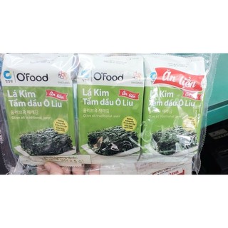 1 lốc 3 gói Lá kim tẩm dầu ô liu 10g/1 gói
