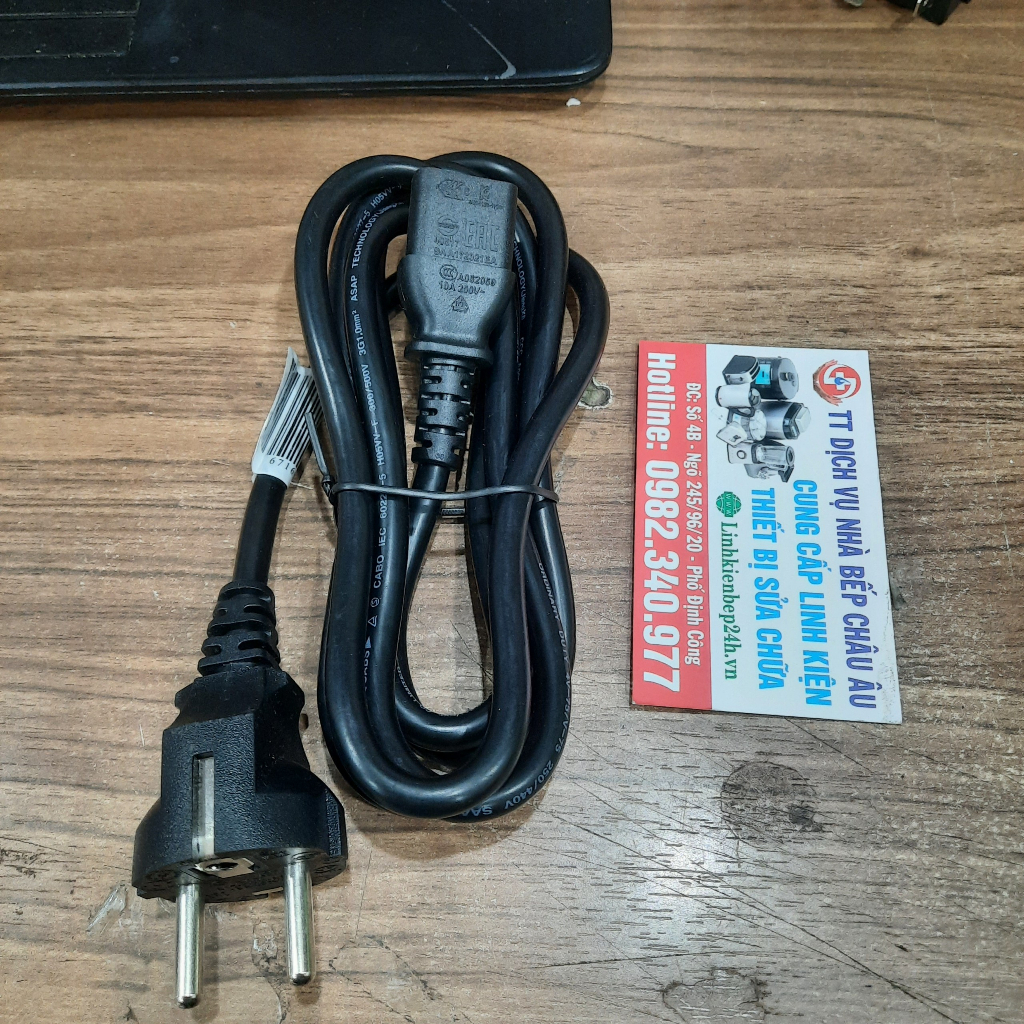 Dây nguồn dùng cho nồi cơm điện, máy in, tivi, máy tính