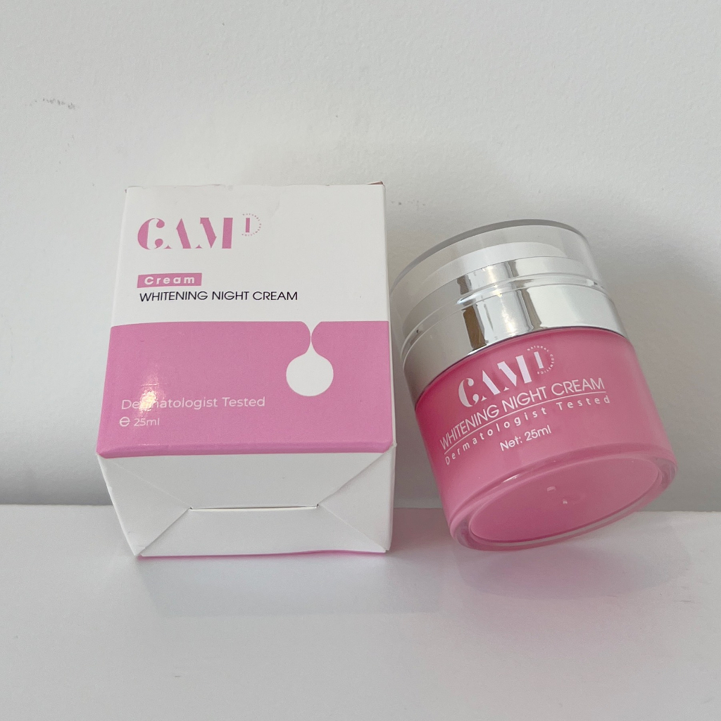 Kem Face Đêm dưỡng trắng,căng bóng CAMICOSMETIC 25ml