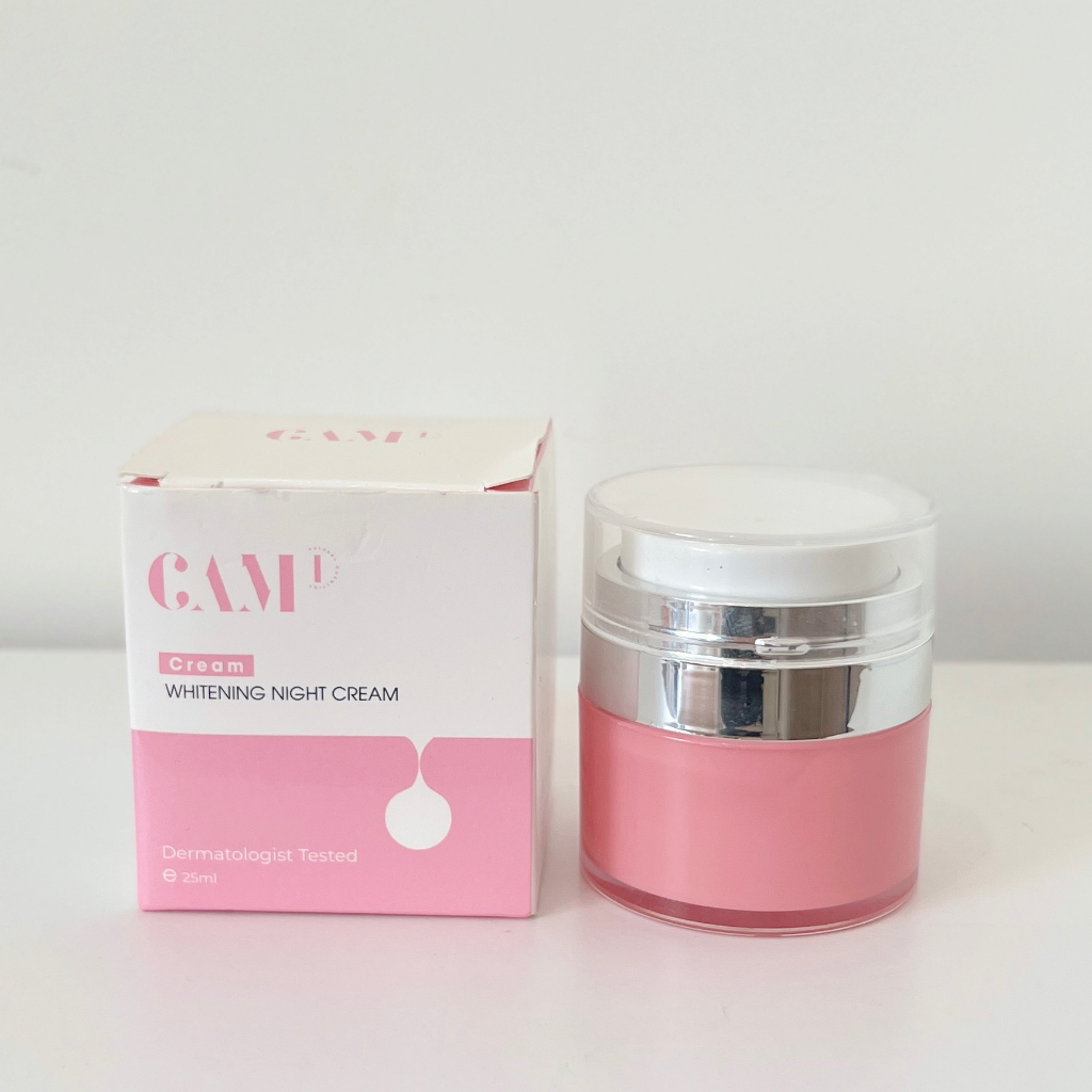 Kem Face Đêm dưỡng trắng,căng bóng CAMICOSMETIC 25ml