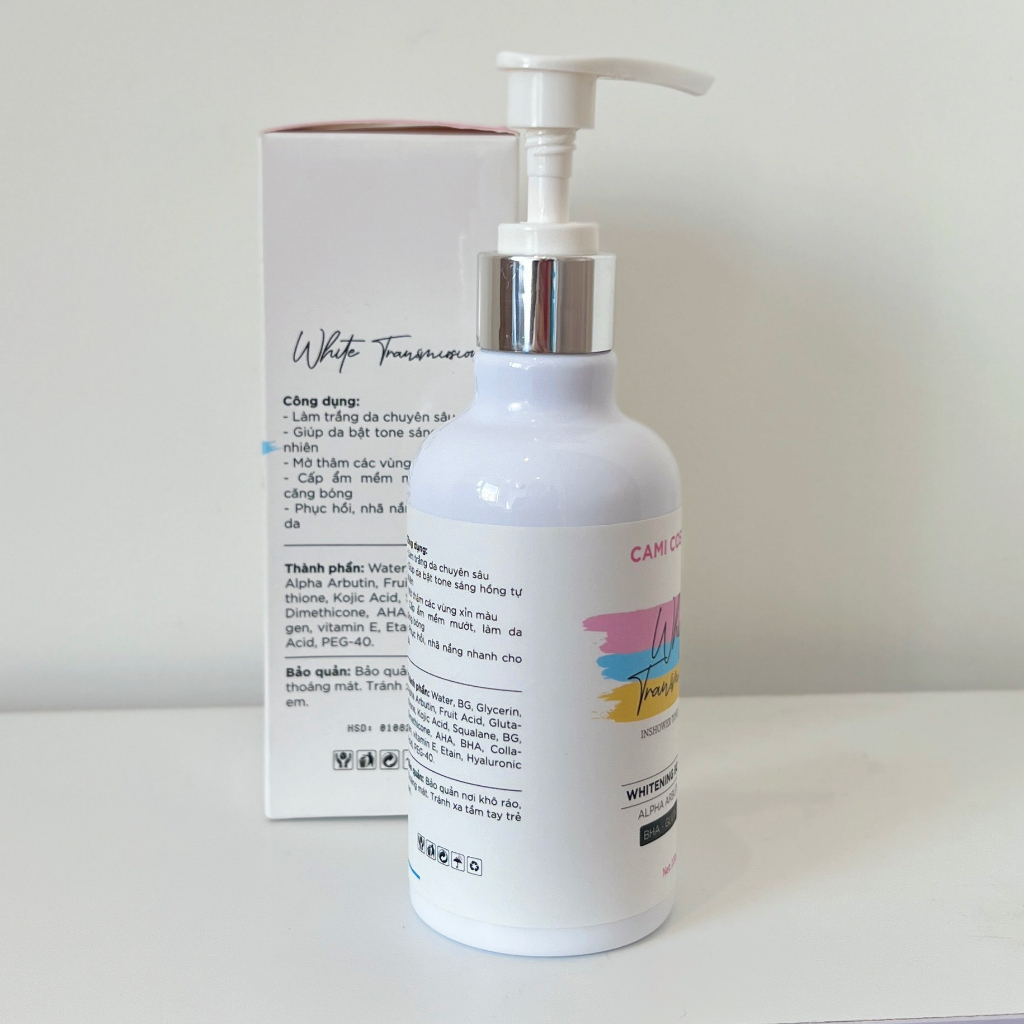 KEM Ủ TẮM TRẮNG BODY AlPHA ARBUTIN CAMICOSMETIC