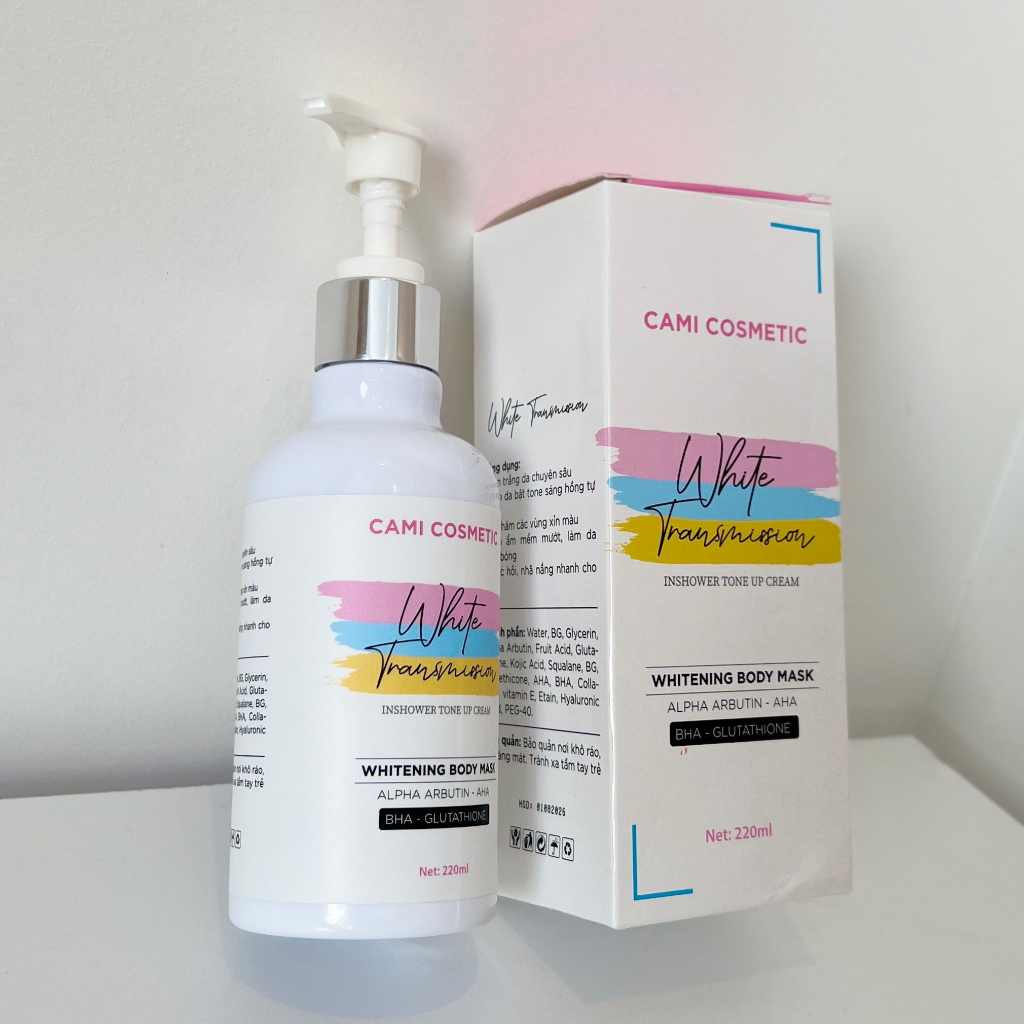 KEM Ủ TẮM TRẮNG BODY AlPHA ARBUTIN CAMICOSMETIC