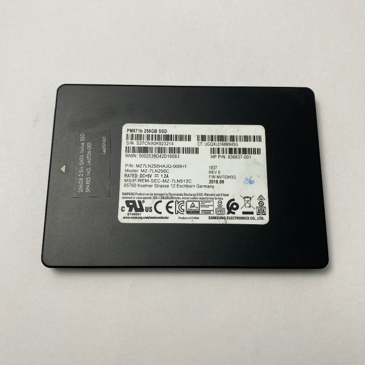 Ổ cứng SSD 250Gb Samsung siêu bền, hàng tháo máy chính hãng, bảo hành 3 năm