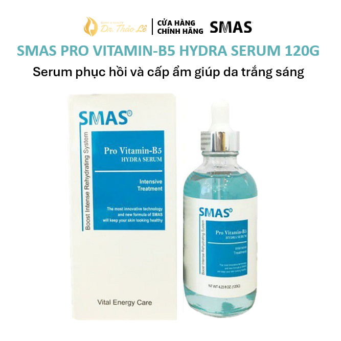 Serum Tinh Chất Phục Hồi B5 SMAS Pro Vitamin B5 Hydra Serum 120g