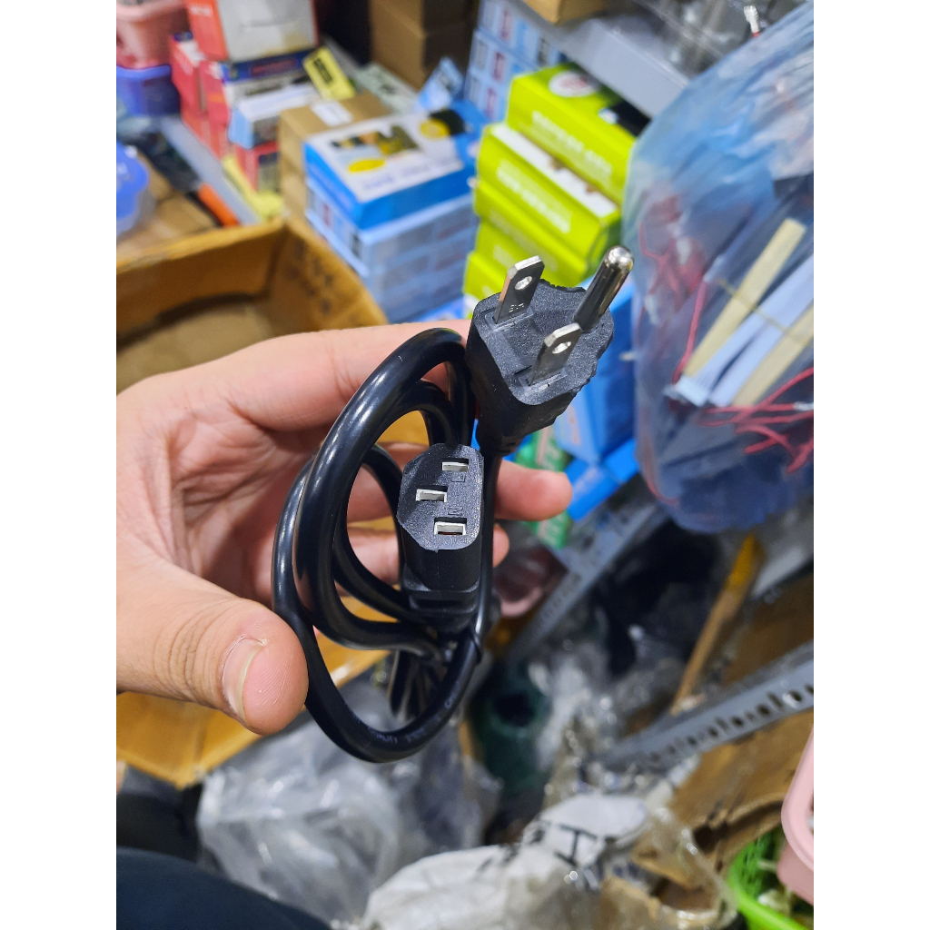 Dây nguồn dùng cho nồi cơm điện, máy in, tivi, máy tính