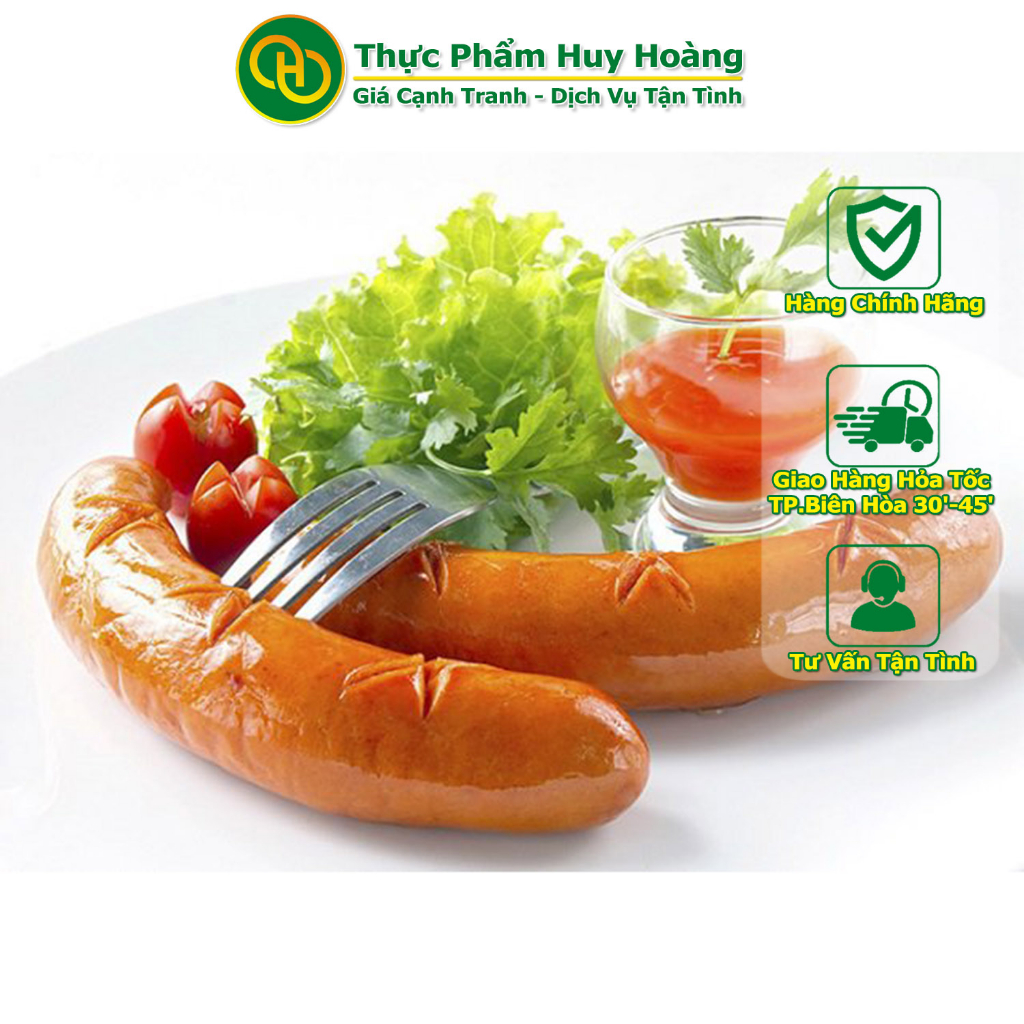 Xúc Xích Xông Khói Bịch 10 Cây 500Gr Đông Nam Á