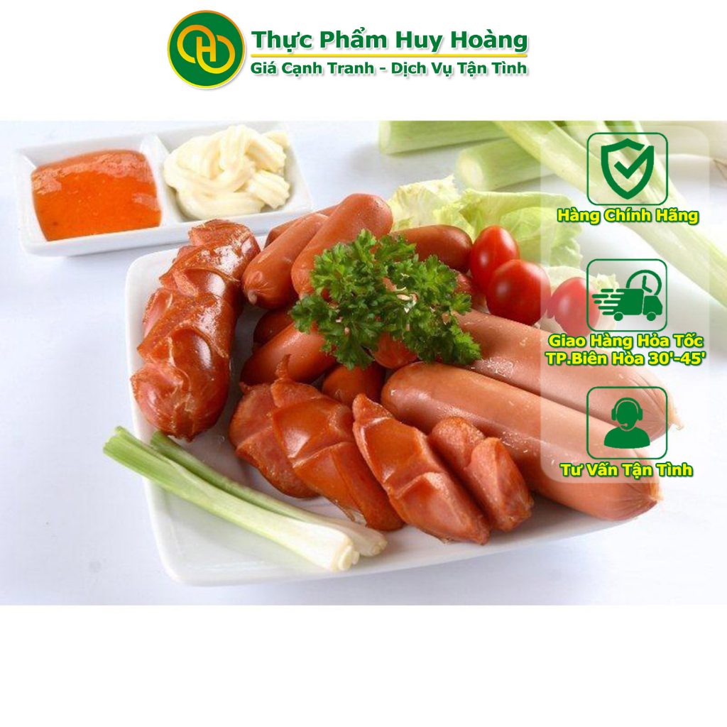 Xúc Xích Xông Khói Bịch 10 Cây 500Gr Đông Nam Á