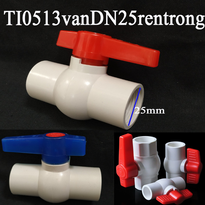 Van khóa ống U-PVC Phi 20-25-32-40 TI0513