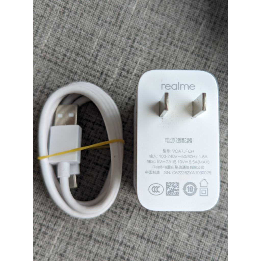 Bộ Sạc Realme Q5 5G 65w  SuperDart zin bóc máy