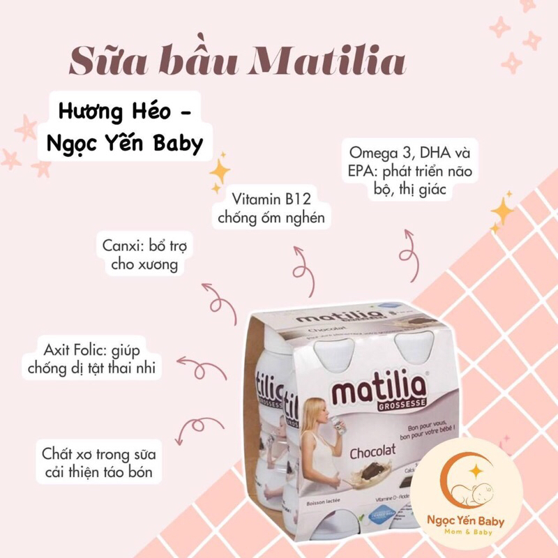 Sữa bầu matila