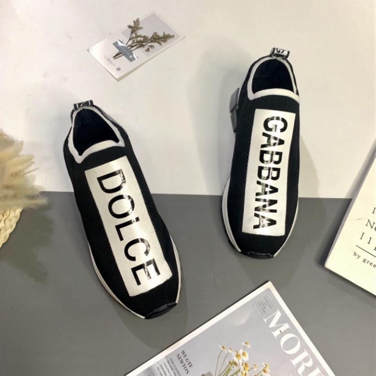 Giày lười Dolche - Giày in chữ Dolche cực chất - Giày lười thời trang nam cao cấp