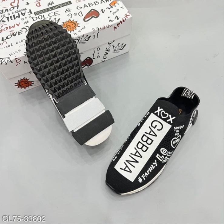 Giày lười Dolche - Giày in chữ Dolche cực chất - Giày lười thời trang nam cao cấp