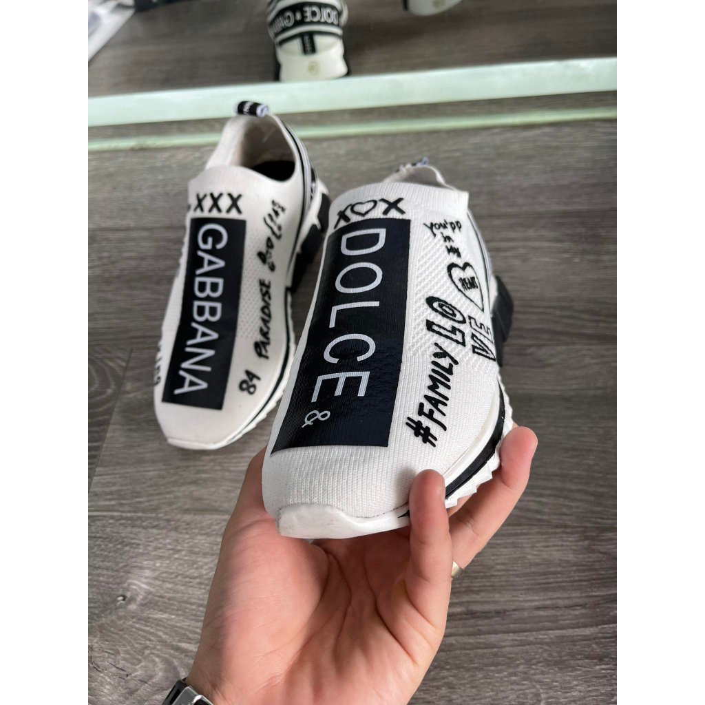 Giày lười Dolche - Giày in chữ Dolche cực chất - Giày lười thời trang nam cao cấp